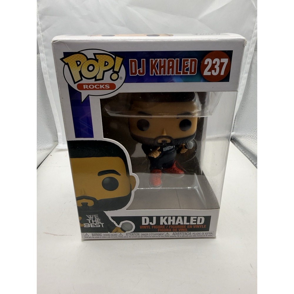 Funko Pop! Rocks DJ Khaled #237 Pop! Vinyl Music Figure Funko Exclusive 2021